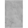 Image de Tapis doux polyester microfibre gris souris 120x170