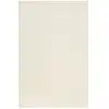 Image de Tapis à poils courts doux blanc cassé aspect laineux 80x150