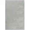Image de Tapis poils longs douces microfibre gris argent 130x190