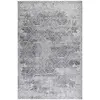 Image de Tapis plat motif cachemire tons de gris 160x230