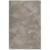 Image de Tapis uni beige taupe 100% de matière recyclée 133x200