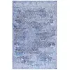 Image de Tapis plat motif cachemire tons de bleus 130x190