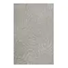 Image de Tapis fait main motif abstrait et relief taupe 70x140