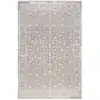 Image de Tapis classique toucher soyeux vintage beige à relief 120x170
