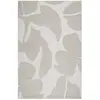 Image de Tapis ras motif floral avec relief beige taupe 120x170