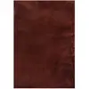 Image de Tapis imitation fourrure lapin doux tufté bordeaux 130x190