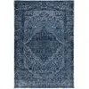 Image de Tapis de salon en coton bleu 80x150 cm
