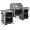 Image de Cuisine de camping, modulaire, sac, aluminium, gris 172x52x104cm