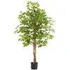 Image de Ficus artificiel à l'aspect naturel avec beaucoup de volume 160cm