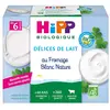 Image de Hipp Fromage Blanc Nature dès 6 mois 4 Coupelles x100g