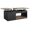 Image de Table basse , Noire 110 x 54cm