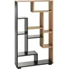 Image de Meuble de rangement 122 cm marronnoir