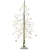 Image de Décoration extérieure led 122 cm arbre de noël blanc