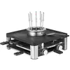 Image de Station gourmet 3 en 1 en inox noir