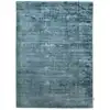 Image de Tapis élégant doux et brillant en viscose aqua 65x135