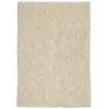 Image de Tapis flokati en laine vierge naturel 70x140 cm
