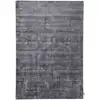 Image de Tapis élégant doux et brillant Anthracite 65x135