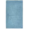 Image de Tapis de bain structure fait à la main Bleu 60x100