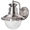 Image de Applique extérieure en inox gris