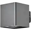 Image de Applique exterieur led en aluminium noir