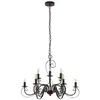 Image de Lustre en métal marron