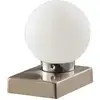Image de Lampe à poser en verre blanc