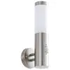 Image de Applique extérieure en inox gris