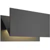 Image de Applique exterieur led en aluminium noir