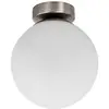 Image de Plafonnier salle de bain en verre blanc