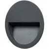 Image de Applique extérieure en Aluminium Noir