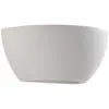 Image de Applique murale en plâtre / terre cuite blanc