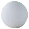Image de Lampe à poser en verre blanc