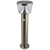 Image de Lampe solaire en inox gris