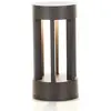 Image de Borne eclairage exterieur en aluminium noir