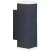 Image de Applique extérieur LED en aluminium gris