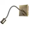 Image de Applique murale led en métal bronze