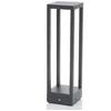 Image de Borne eclairage exterieur en aluminium noir