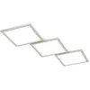 Image de Plafonnier led en aluminium gris
