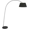 Image de Lampadaire en textile noir