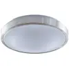 Image de Plafonnier led en aluminium gris
