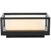 Image de Applique exterieur led en verre noir