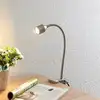 Image de Lampe à pince en métal gris