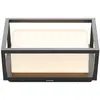 Image de Applique exterieur led en aluminium noir