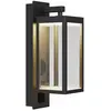 Image de Applique exterieur led en aluminium noir