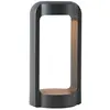 Image de Borne eclairage exterieur en aluminium noir