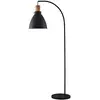 Image de Lampadaire en métal noir