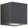 Image de Applique exterieur led en aluminium noir