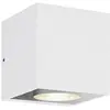 Image de Applique exterieur led en aluminium blanc