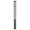 Image de Lampadaire extérieur en aluminium noir