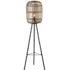 Image de Lampadaire bois en bois marron